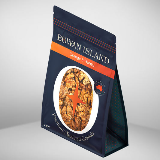 ORANGE & HONEY - Bowan Island Premium Roasted Granola 1KG