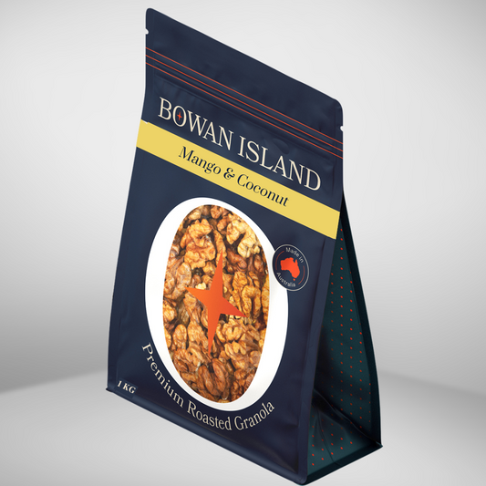 MANGO & COCONUT - Bowan Island Premium Roasted Granola 1KG
